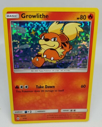 Growlithe - 1/12 - Confetti Holo